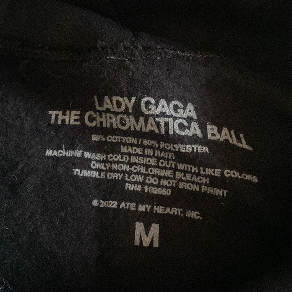 LADY GAGA CHROMATICA BALL MD HOODIE NWOT - Picture 4 of 4
